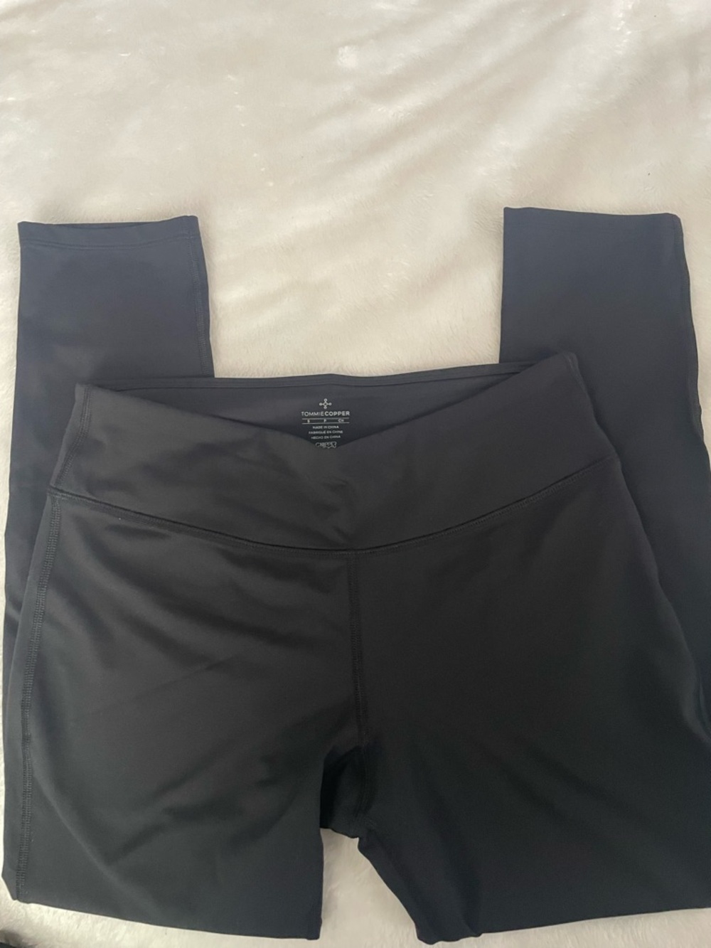 Tommie Copper black Leggings S inseam i22”  lightweight copper zinc infused